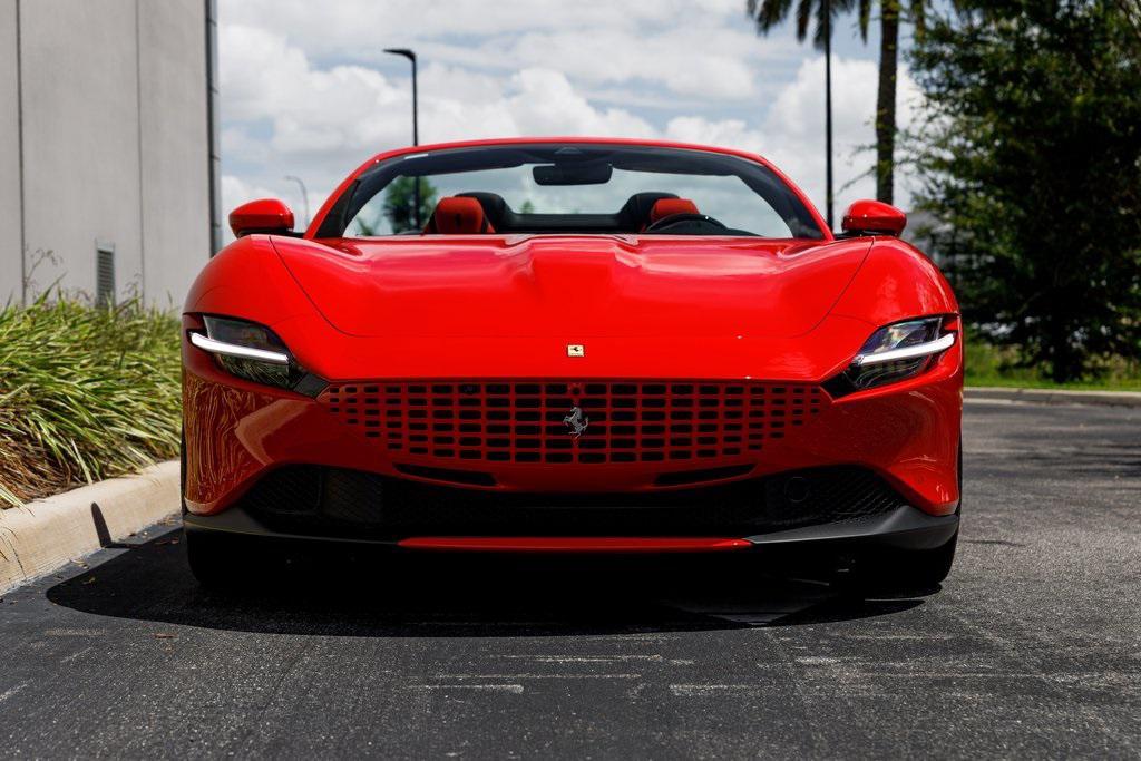 used 2025 Ferrari Roma Spider car, priced at $329,895