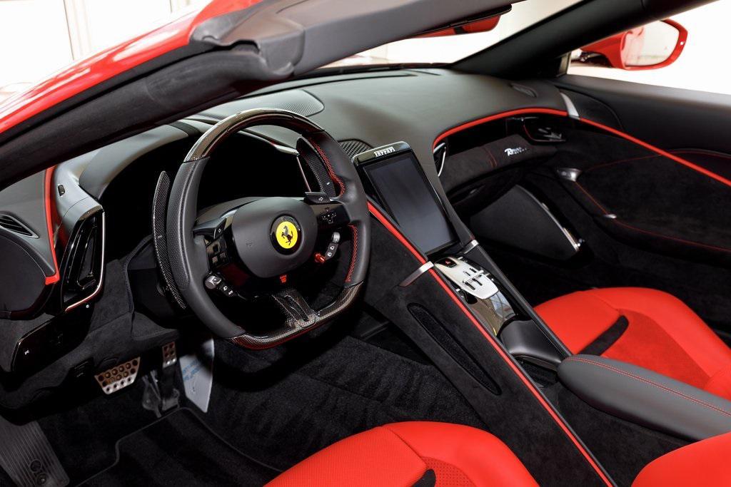 used 2025 Ferrari Roma Spider car, priced at $329,895