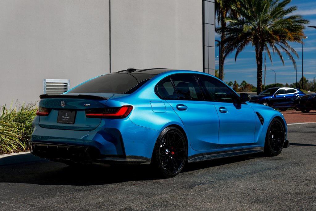 used 2023 BMW M3 car, priced at $76,895