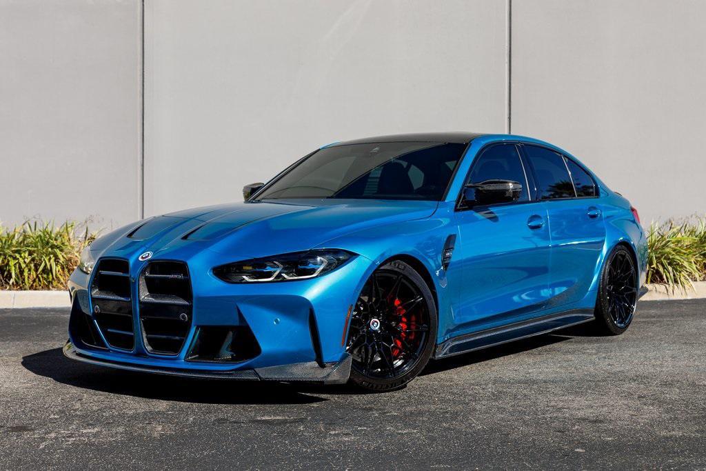 used 2023 BMW M3 car, priced at $76,895