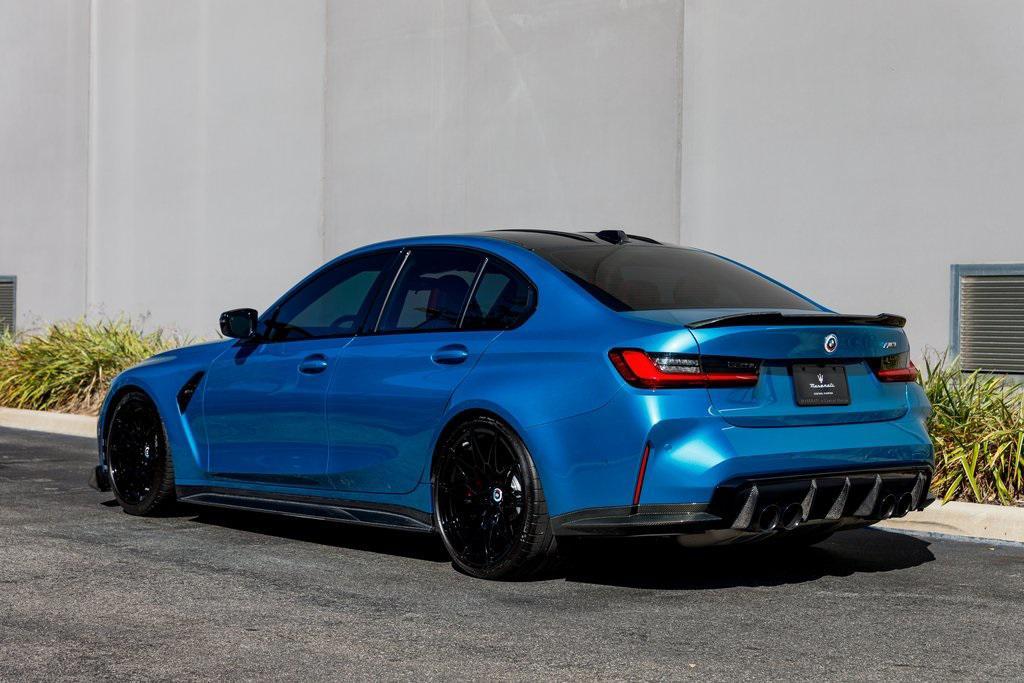 used 2023 BMW M3 car, priced at $76,895