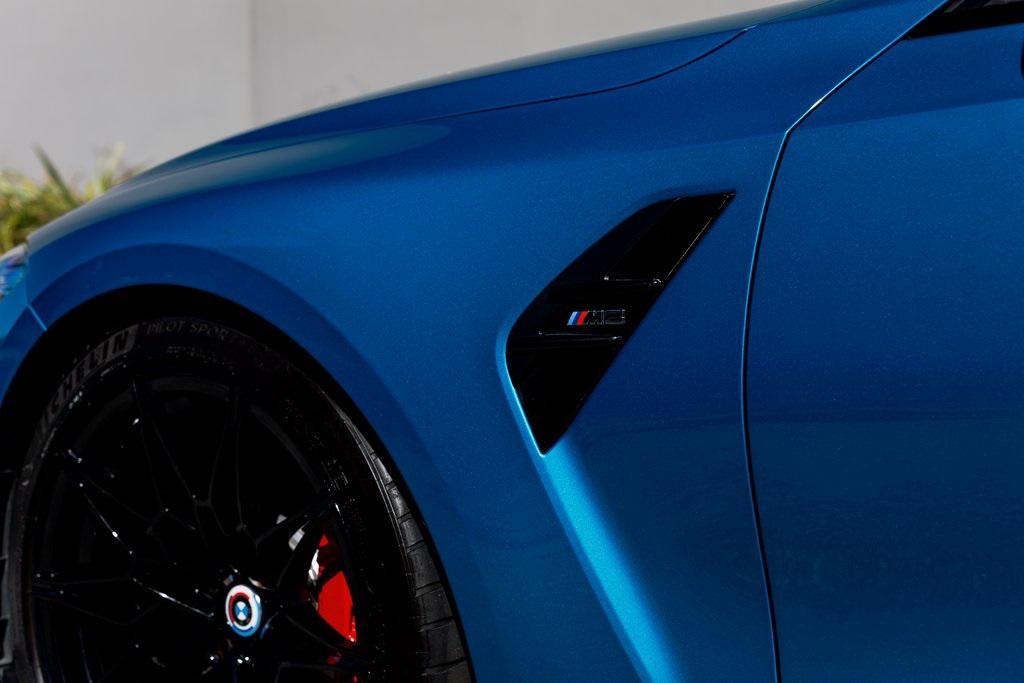 used 2023 BMW M3 car, priced at $76,895