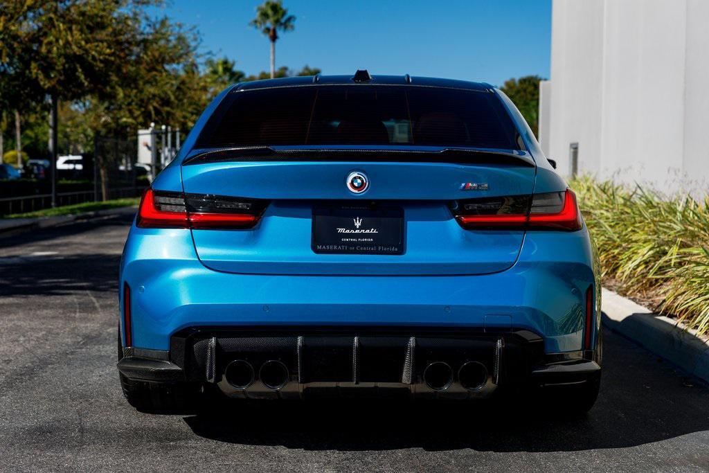 used 2023 BMW M3 car, priced at $76,895