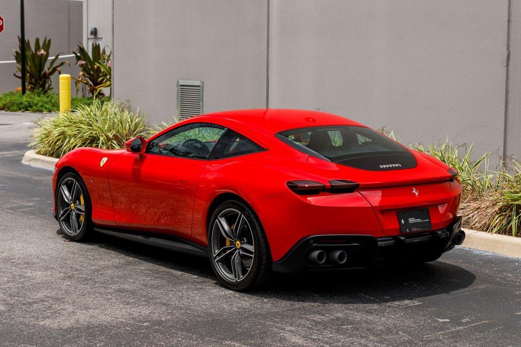 used 2023 Ferrari Roma car, priced at $234,895