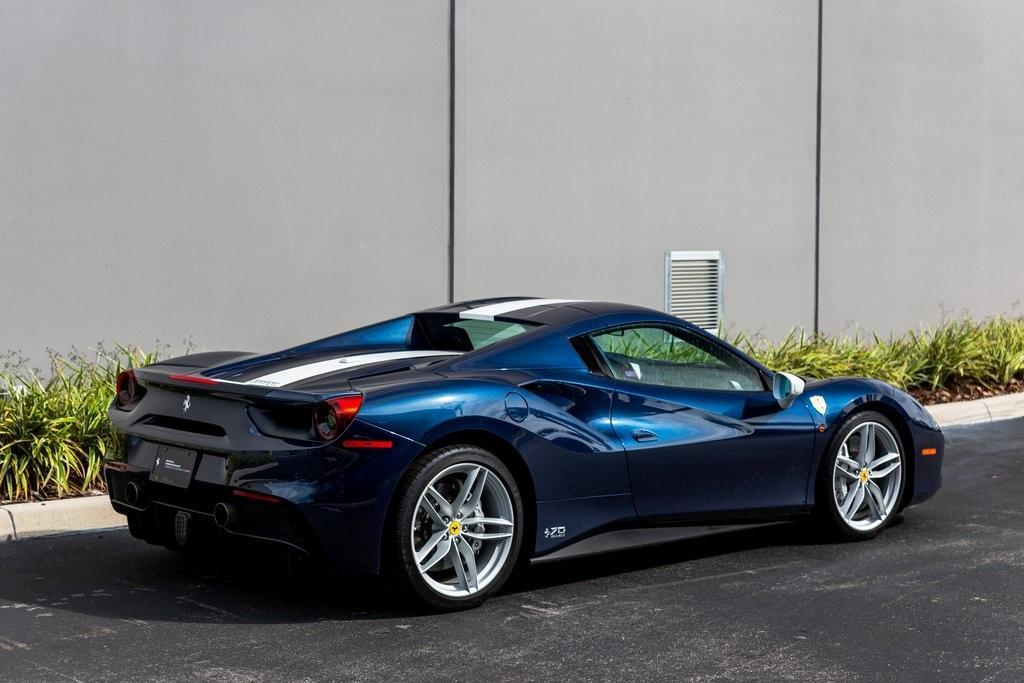 used 2018 Ferrari 488 Spider car, priced at $399,895