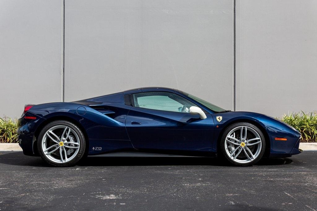 used 2018 Ferrari 488 Spider car, priced at $399,895