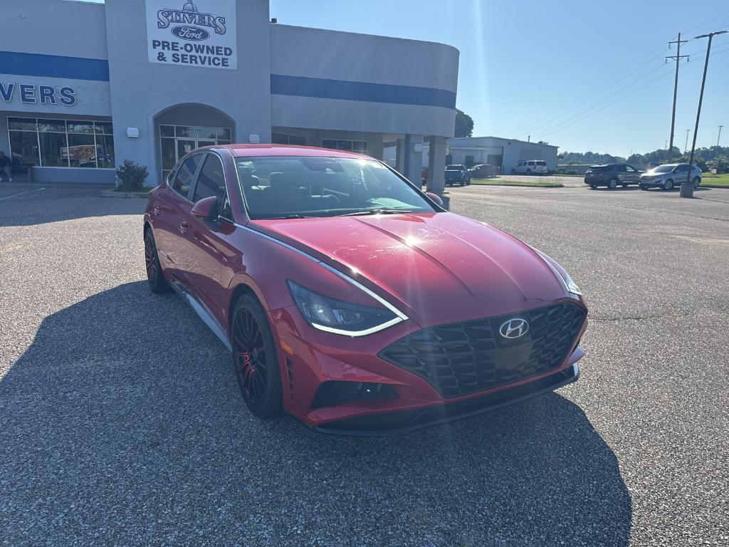 used 2021 Hyundai Sonata car, priced at $20,998