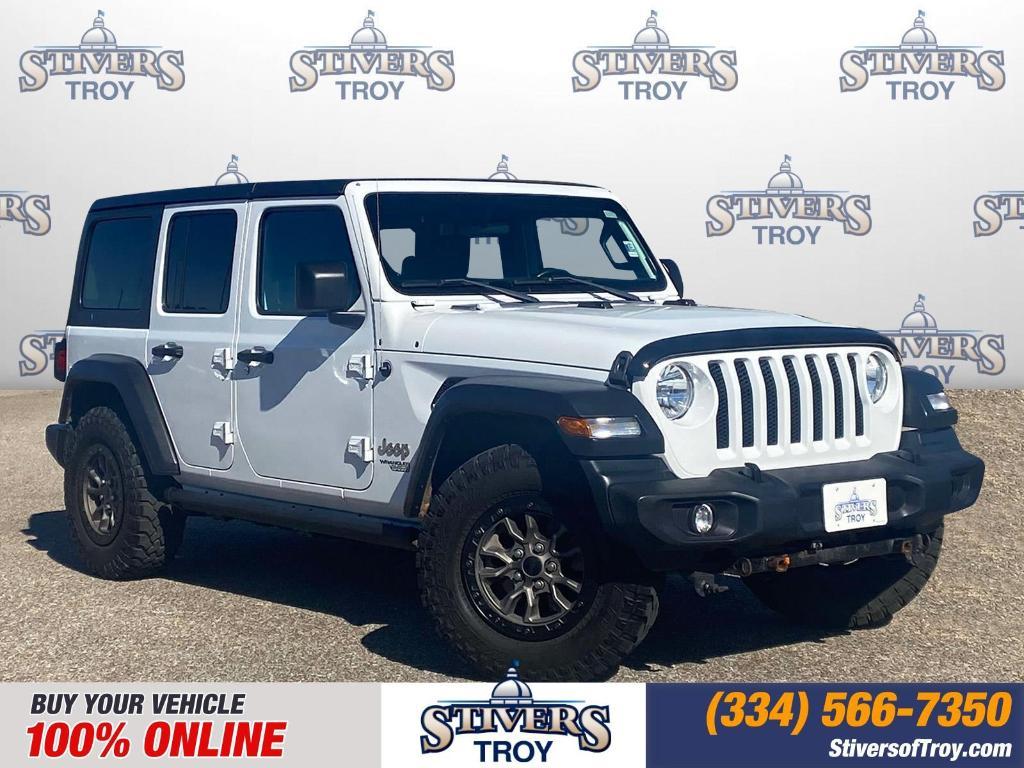 used 2018 Jeep Wrangler Unlimited car, priced at $25,998