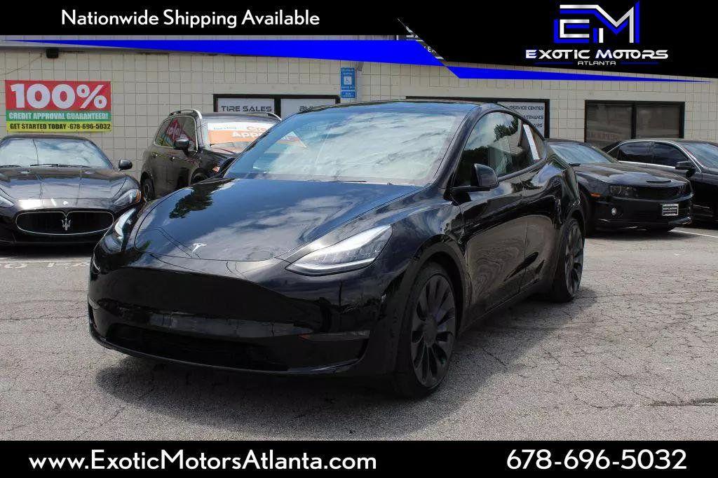 used 2020 Tesla Model Y car, priced at $31,990