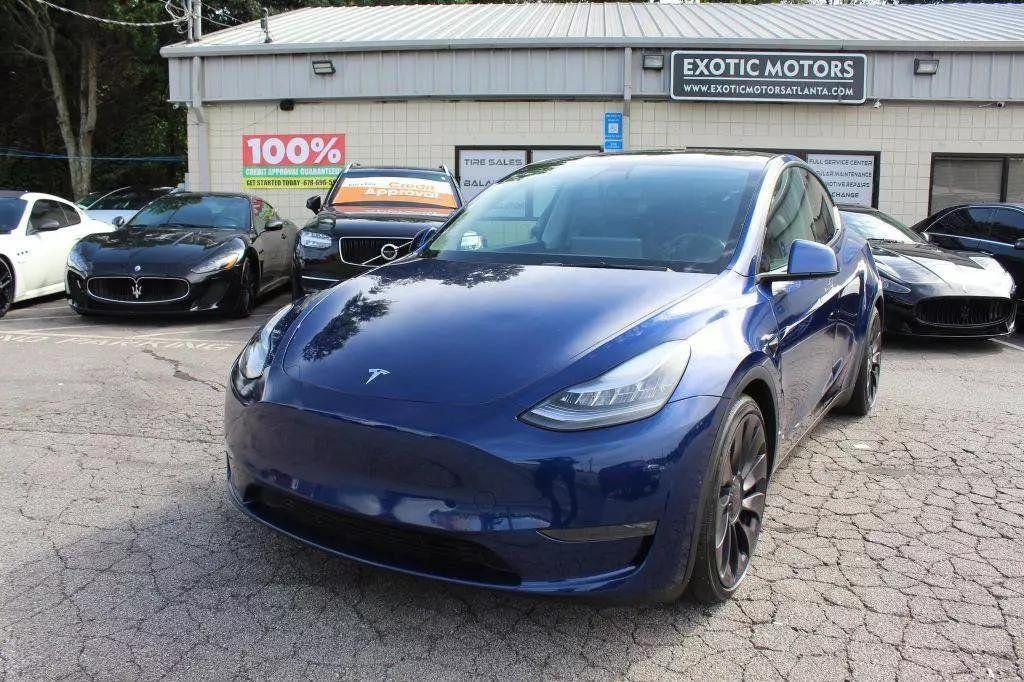 used 2020 Tesla Model Y car, priced at $31,500