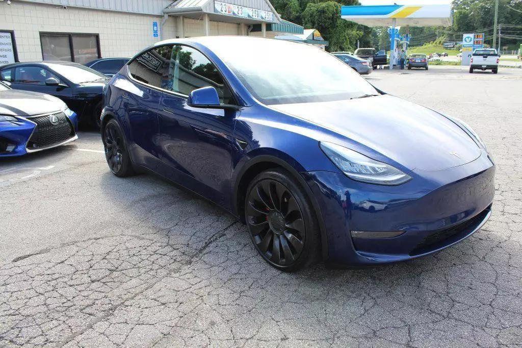 used 2020 Tesla Model Y car, priced at $31,500