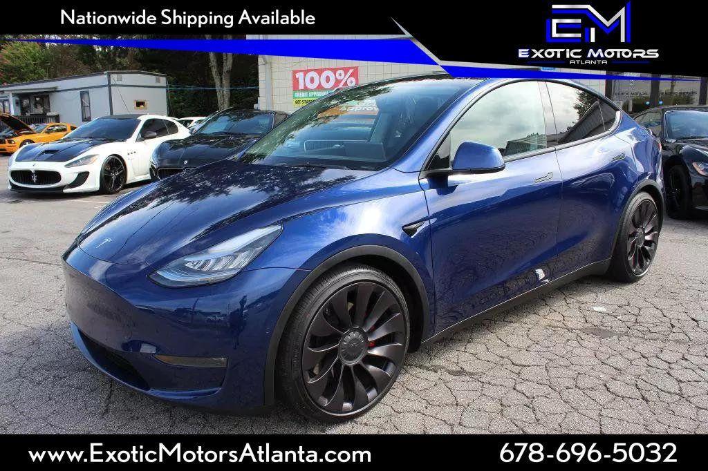 used 2020 Tesla Model Y car, priced at $31,500