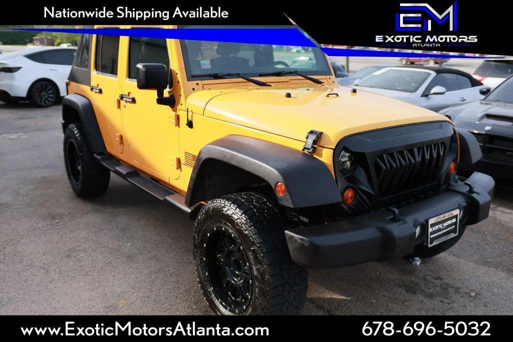 used 2012 Jeep Wrangler Unlimited car, priced at $16,990