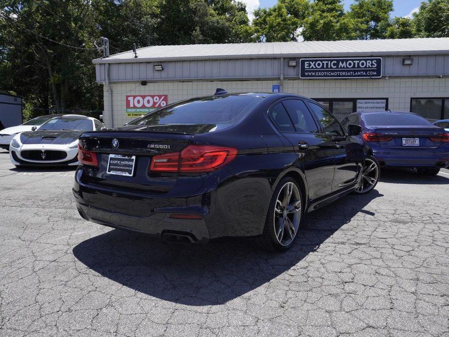 used 2018 BMW M550 car, priced at $27,900