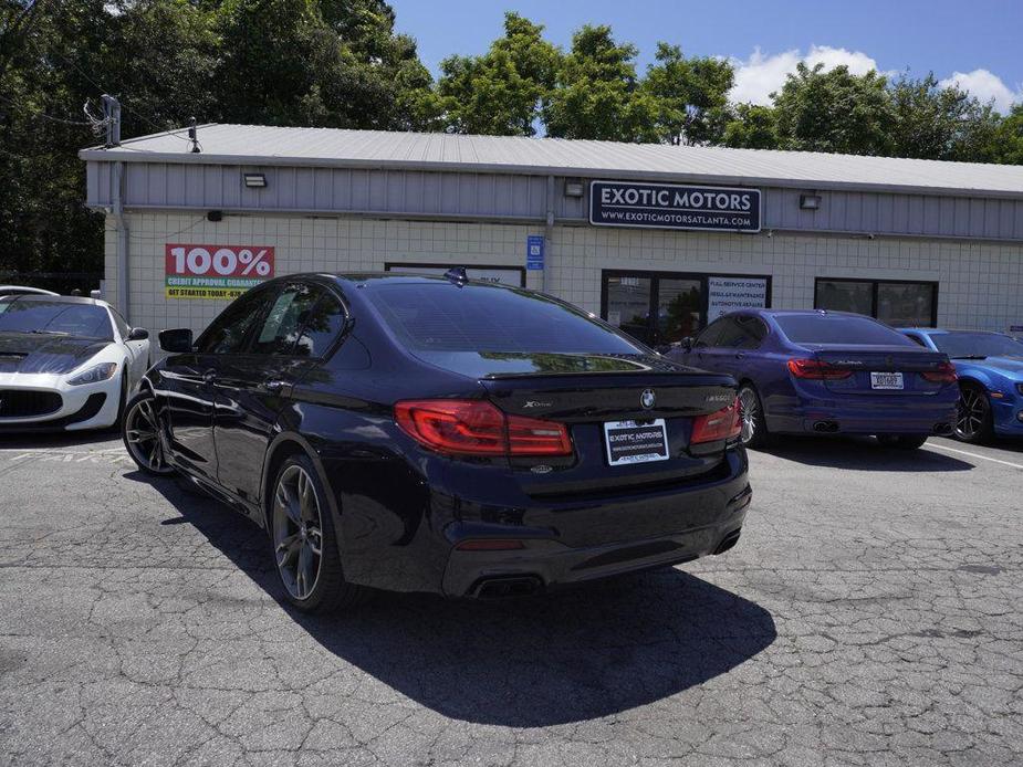 used 2018 BMW M550 car, priced at $27,900