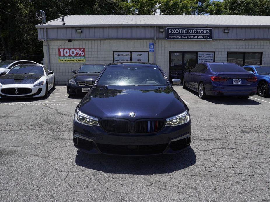 used 2018 BMW M550 car, priced at $27,900