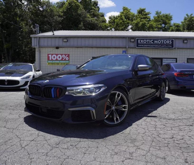 used 2018 BMW M550 car, priced at $27,900