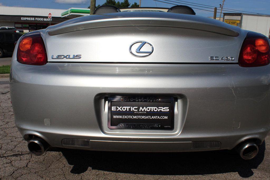 used 2004 Lexus SC 430 car, priced at $13,990