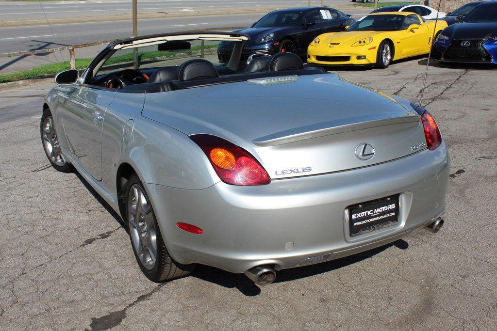 used 2004 Lexus SC 430 car, priced at $13,990