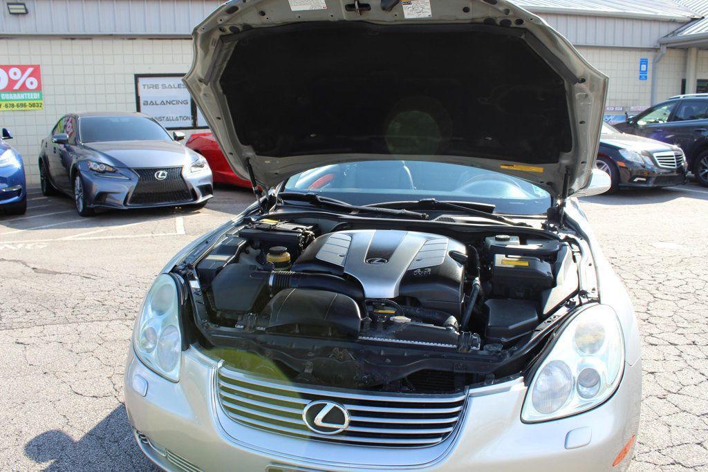 used 2004 Lexus SC 430 car, priced at $13,990