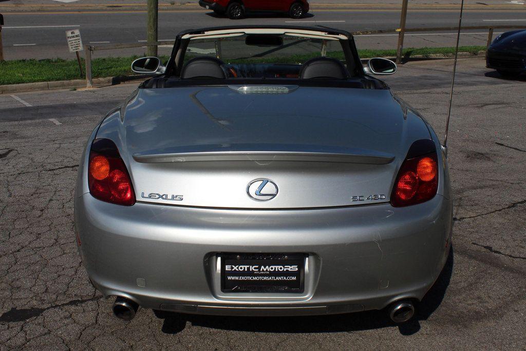 used 2004 Lexus SC 430 car, priced at $13,990