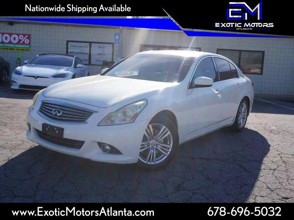 used 2013 INFINITI G37 car, priced at $9,500