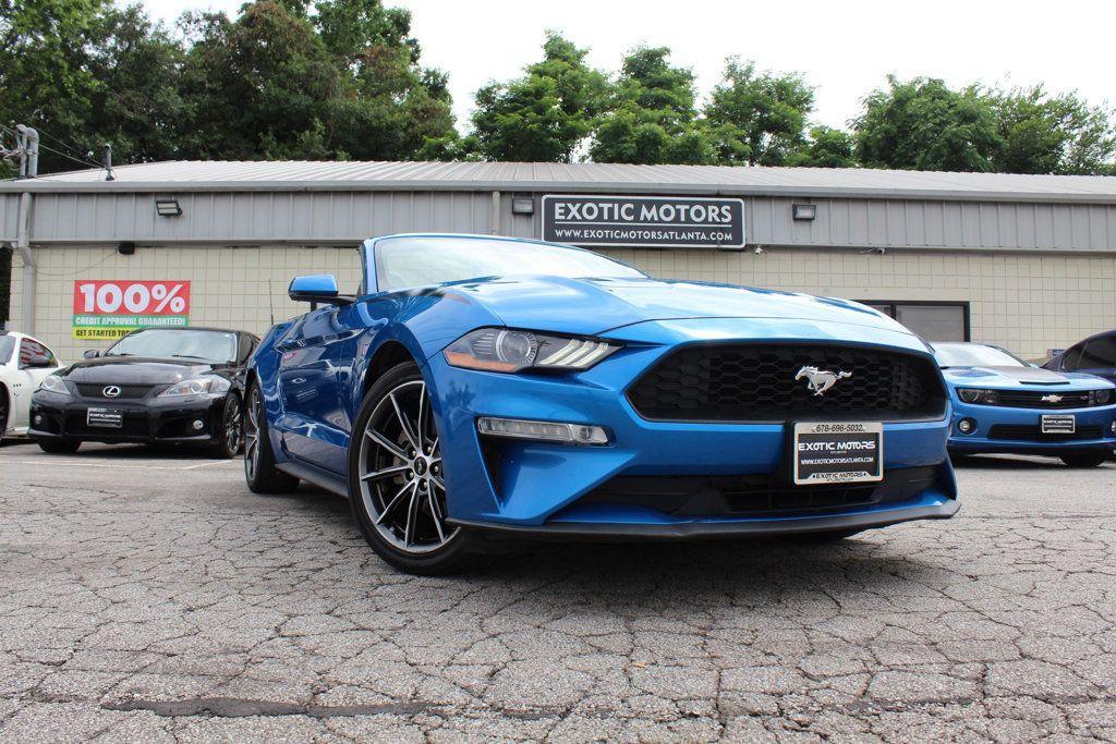 used 2019 Ford Mustang car, priced at $21,500