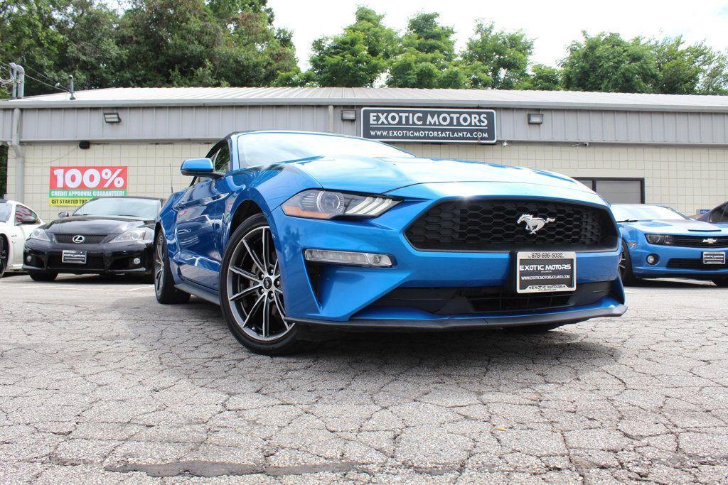 used 2019 Ford Mustang car, priced at $21,500