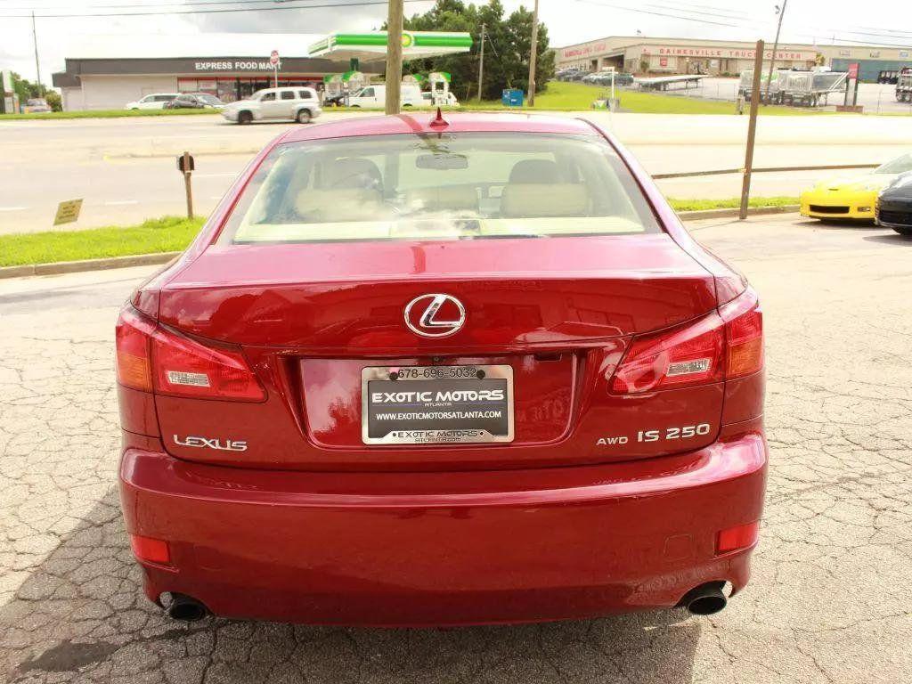 used 2008 Lexus IS 250 car, priced at $12,990