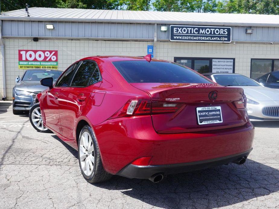 used 2015 Lexus IS 250 car, priced at $18,900