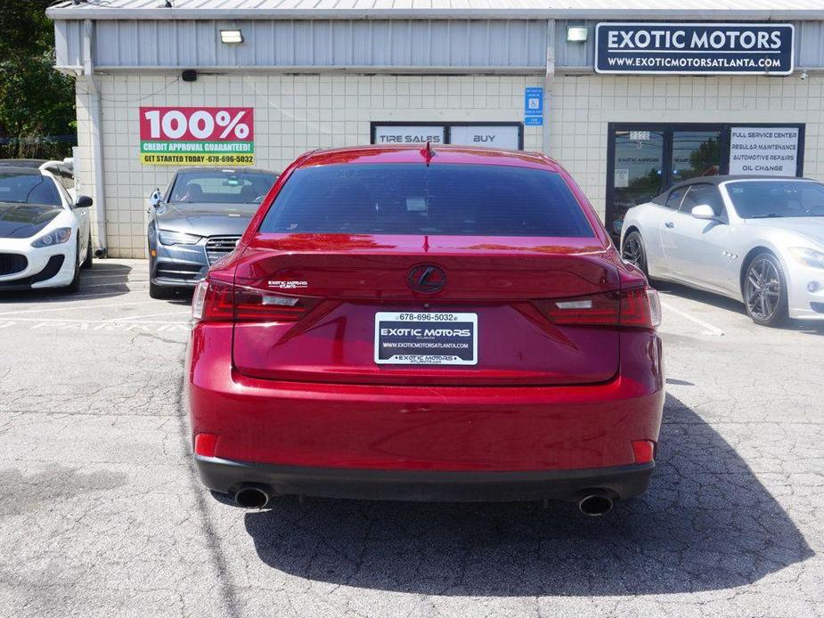 used 2015 Lexus IS 250 car, priced at $18,900