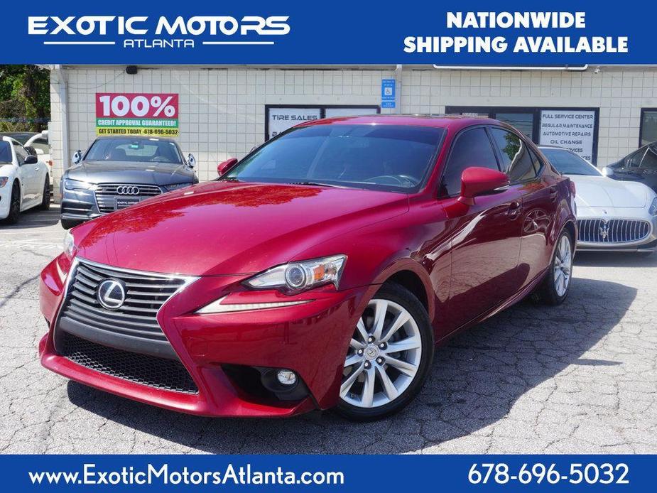 used 2015 Lexus IS 250 car, priced at $18,900