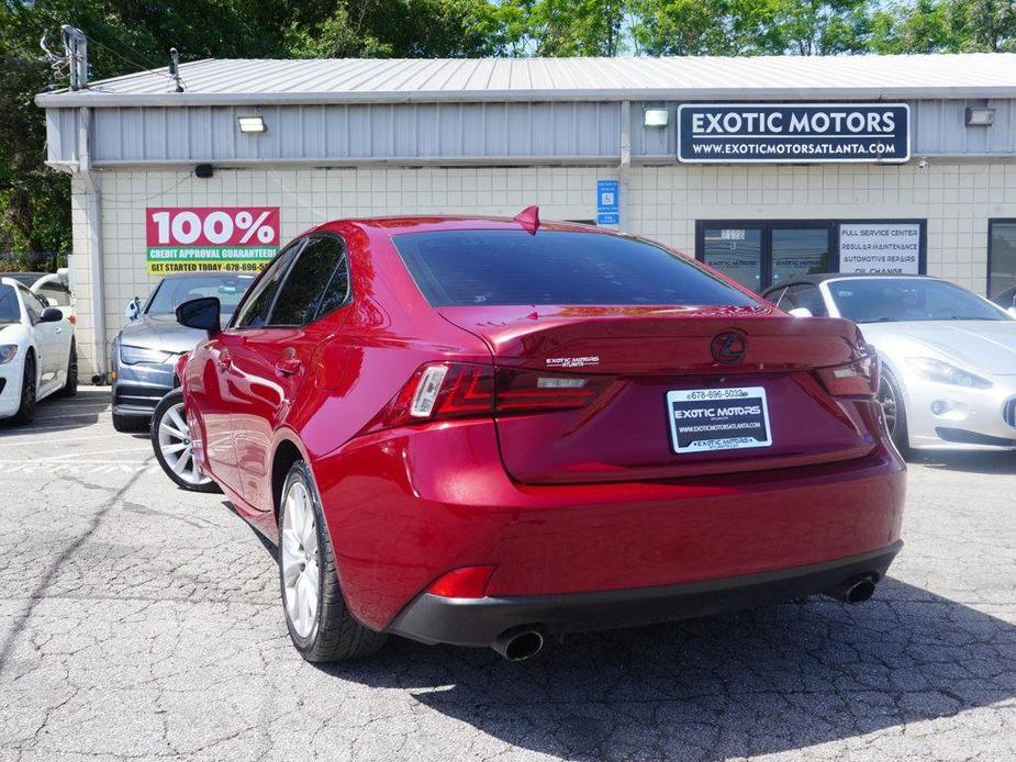 used 2015 Lexus IS 250 car, priced at $18,900