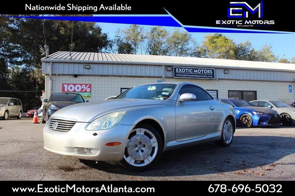 used 2002 Lexus SC 430 car, priced at $17,900