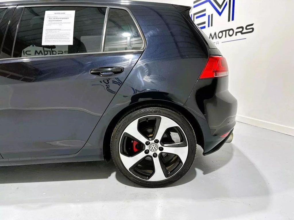 used 2016 Volkswagen Golf GTI car, priced at $17,990