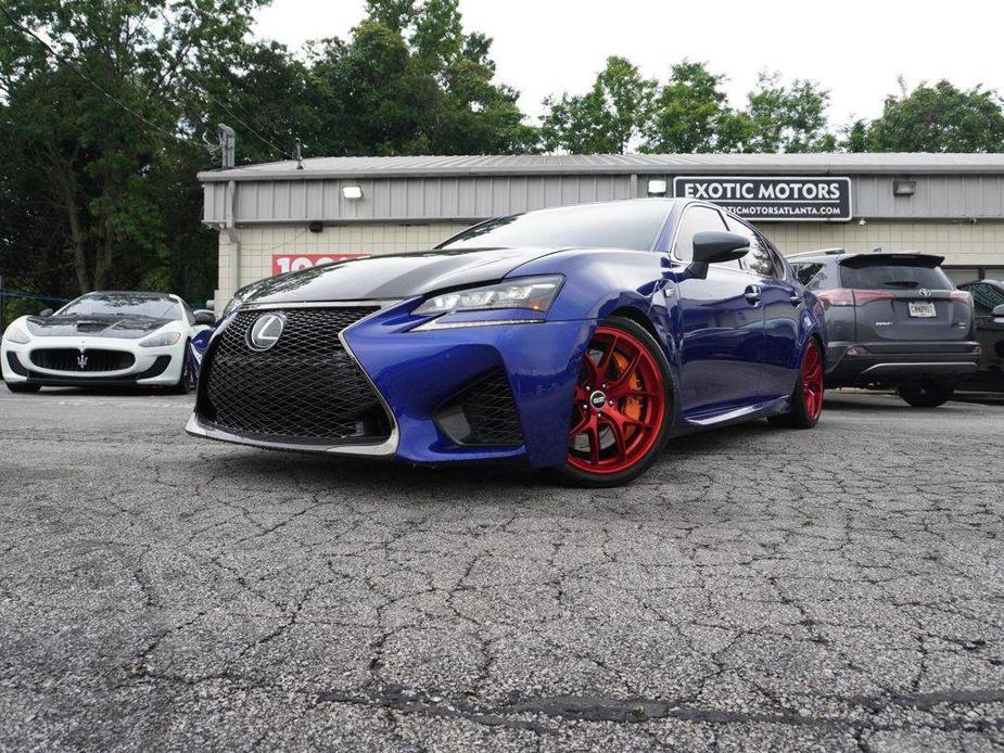 used 2016 Lexus GS F car, priced at $49,500