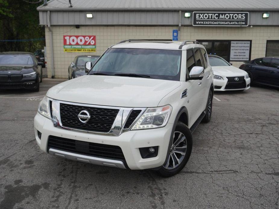 used 2017 Nissan Armada car, priced at $23,900