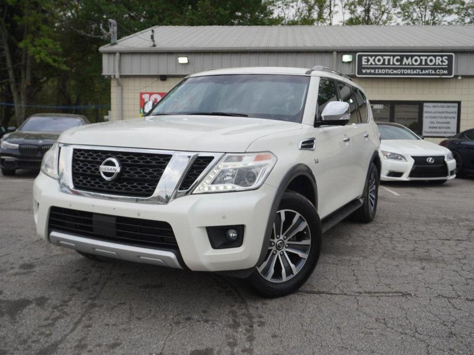 used 2017 Nissan Armada car, priced at $23,900