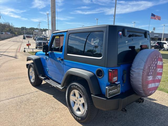 used 2015 Jeep Wrangler car, priced at $17,619