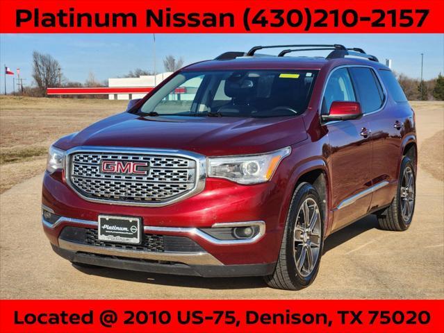 used 2017 GMC Acadia car, priced at $17,046