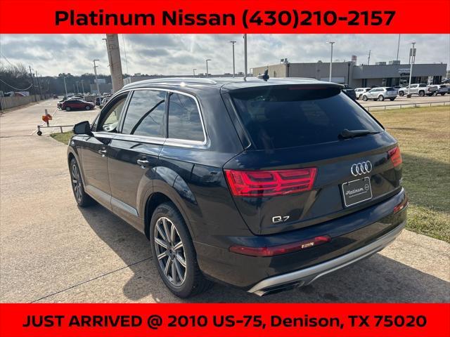 used 2017 Audi Q7 car, priced at $18,489