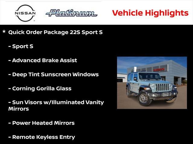 used 2024 Jeep Wrangler car, priced at $32,750