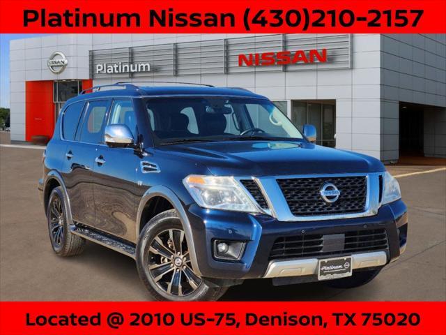 used 2017 Nissan Armada car, priced at $16,944