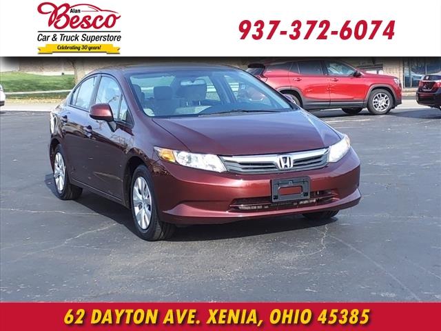 used 2012 Honda Civic car, priced at $10,491