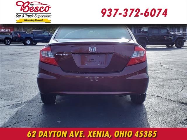 used 2012 Honda Civic car, priced at $10,491