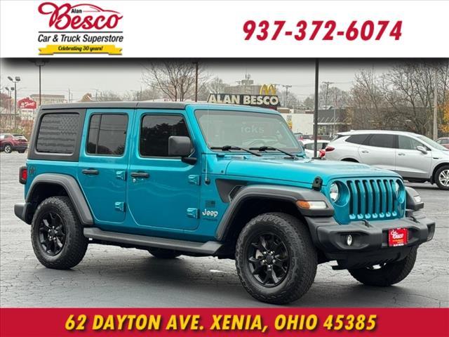 used 2020 Jeep Wrangler Unlimited car, priced at $28,991