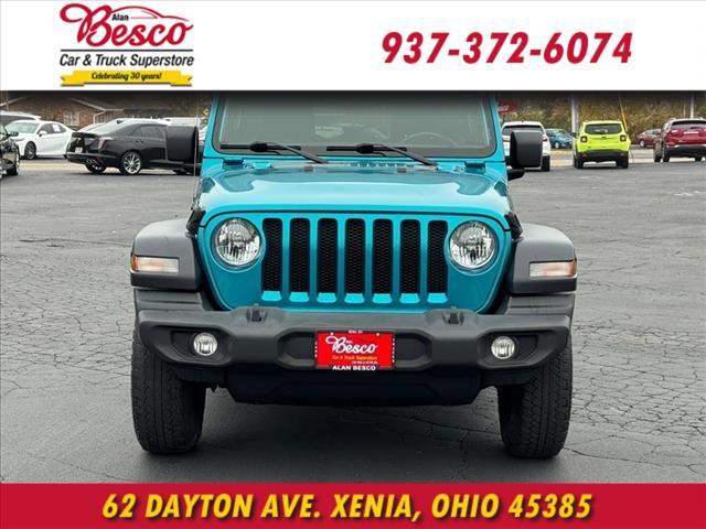 used 2020 Jeep Wrangler Unlimited car, priced at $28,991