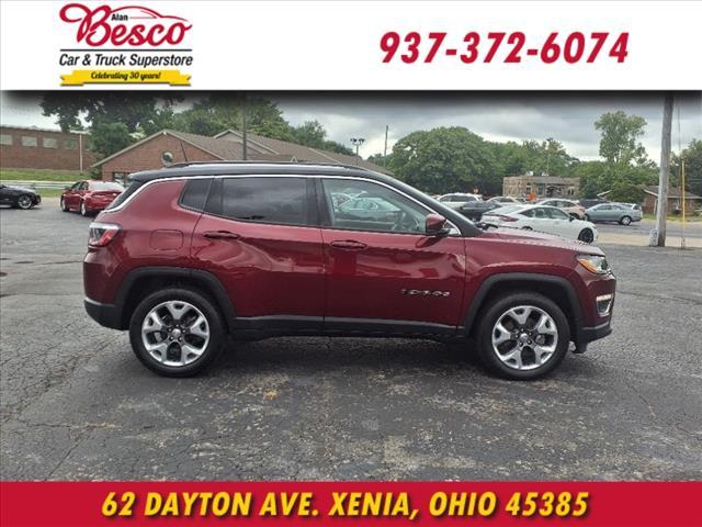 used 2021 Jeep Compass car, priced at $18,991