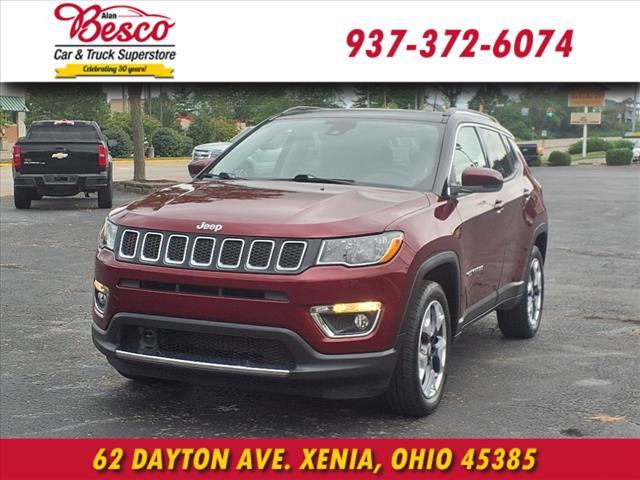 used 2021 Jeep Compass car, priced at $18,991