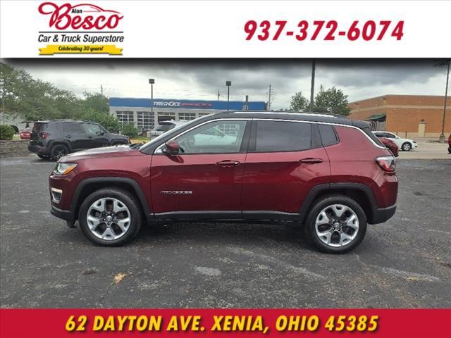 used 2021 Jeep Compass car, priced at $18,991